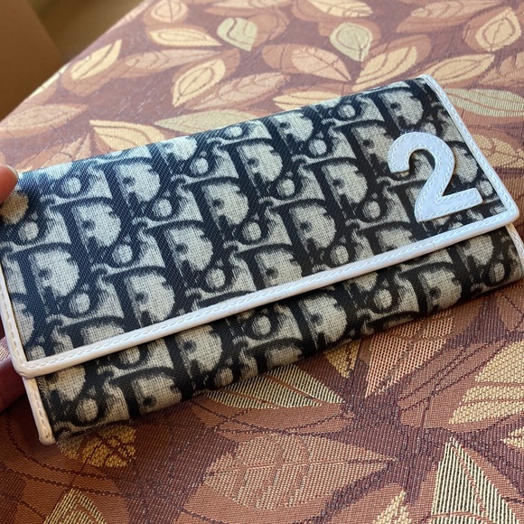 Authentic Dior Monogram Long Oblique Canvas with No. 2 Wallet CD CM1013 - Picture 5 of 16